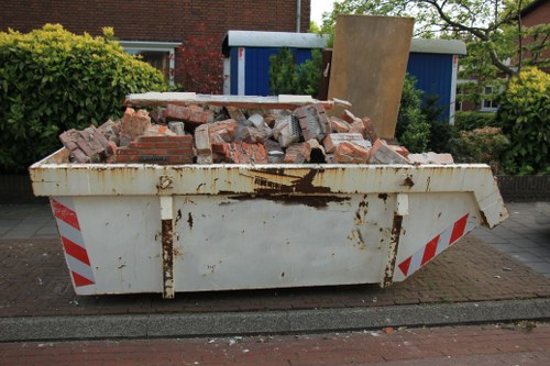 Clearing out a residential flat