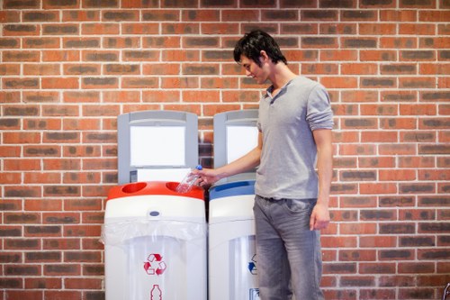 Recycling process at Handy Rubbish UK