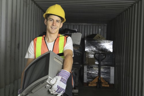 Truck loaded with rubbish for removal